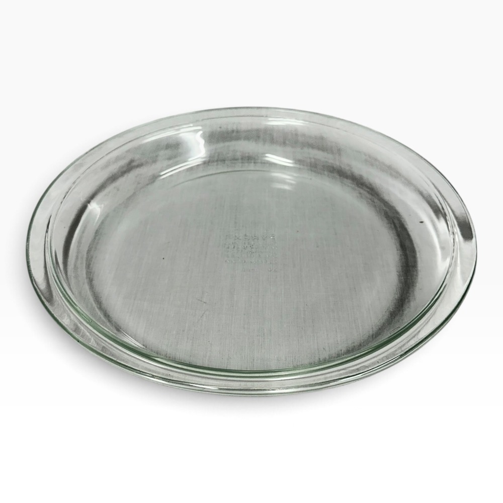 Vintage PYREX 209 Clear Glass 9" Pie Plate Baking Dish Made in USA